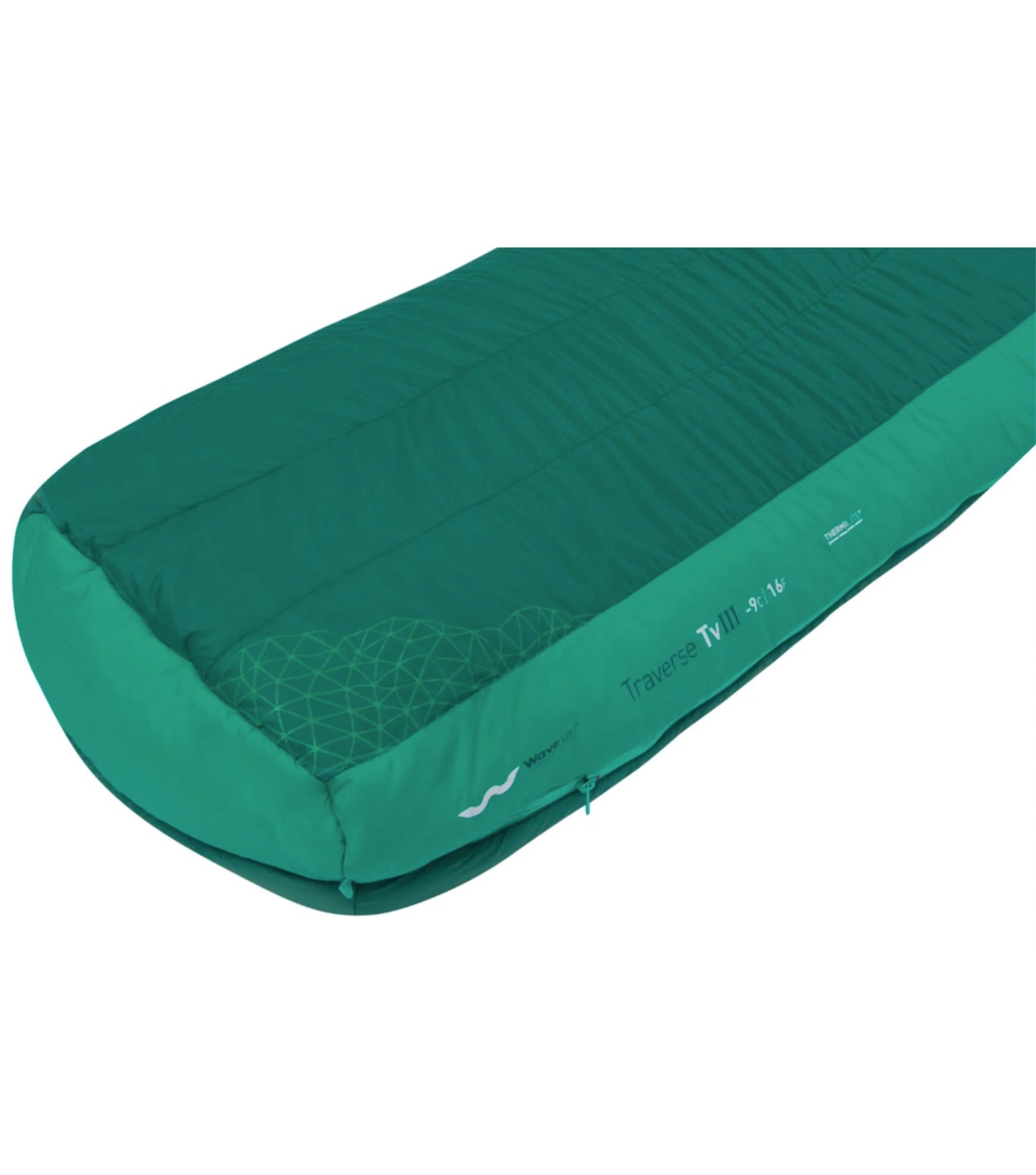 Sea to Summit Traverse TvIII - Thermolite Sleeping Bag - Long - Green