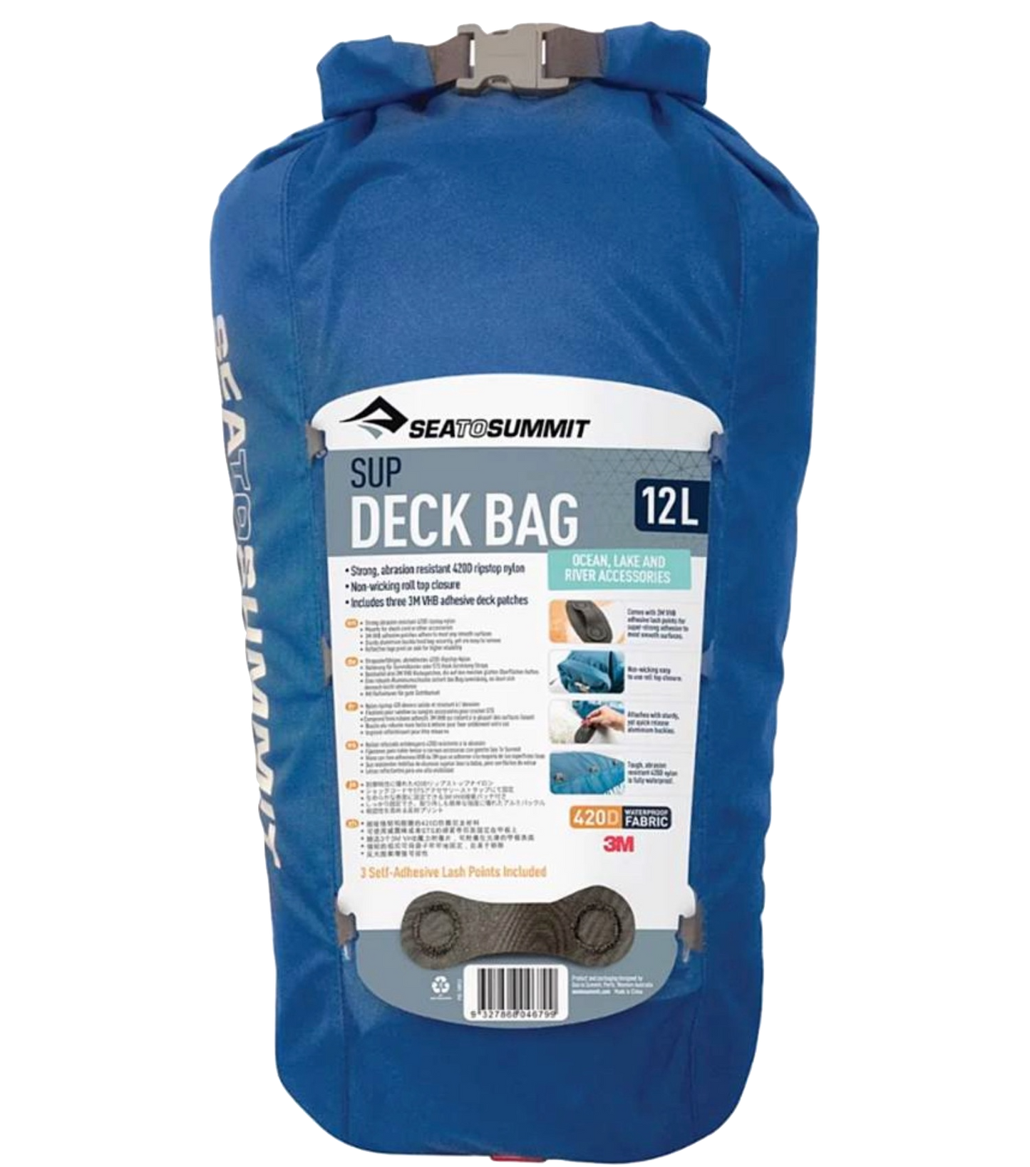 Sea To Summit Sup 12L Deck Bag - Blue