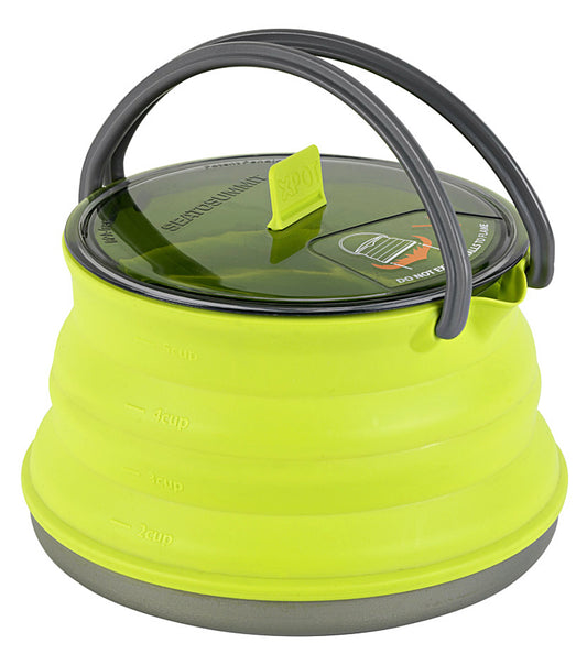 Sea to Summit X-Pot 1.3L Collapsible Kettle - Lime