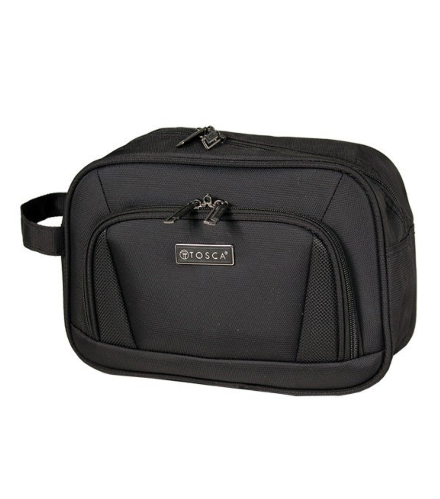 Tosca Gold Oakmont Wetpack Toiletry Bag - Black