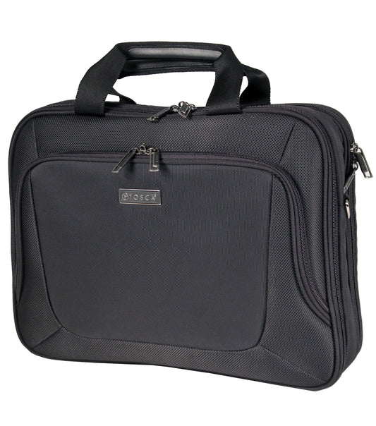 Tosca Gold Oakmont Laptop Bag - Black