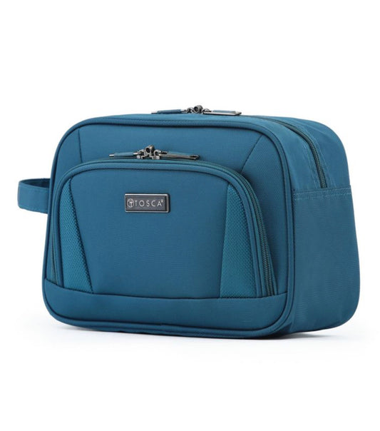 Tosca Gold Oakmont Wetpack Toiletry Bag - Teal 