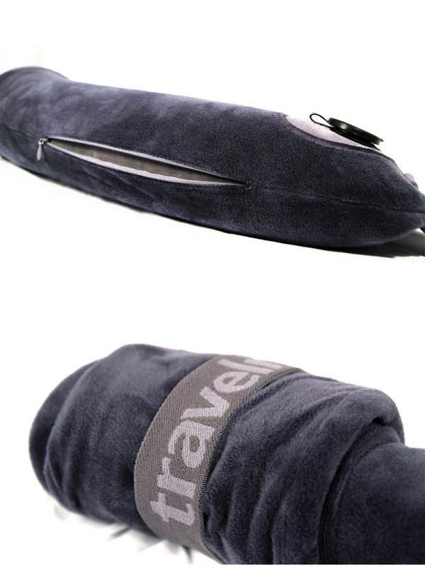 Travelrest : Travel Pillow Cover - Navy (Please note : Pillow sold separately)