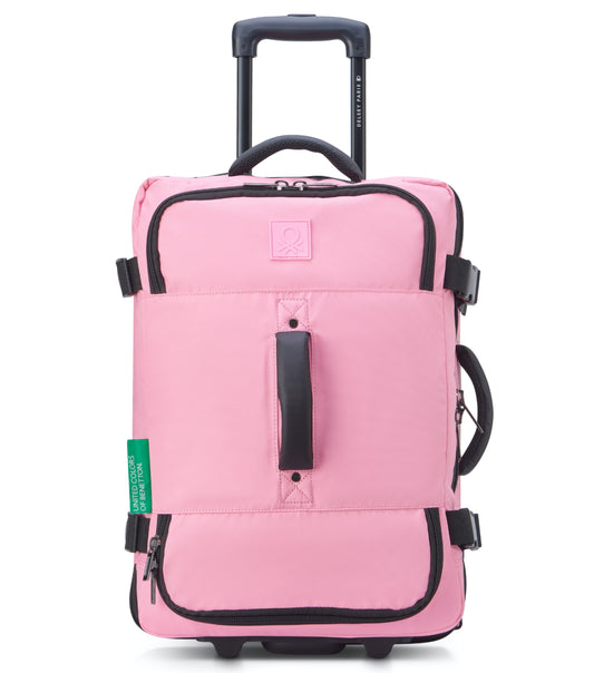 Delsey Benetton Now! 53 cm Wheeled Duffle Bag - Pink