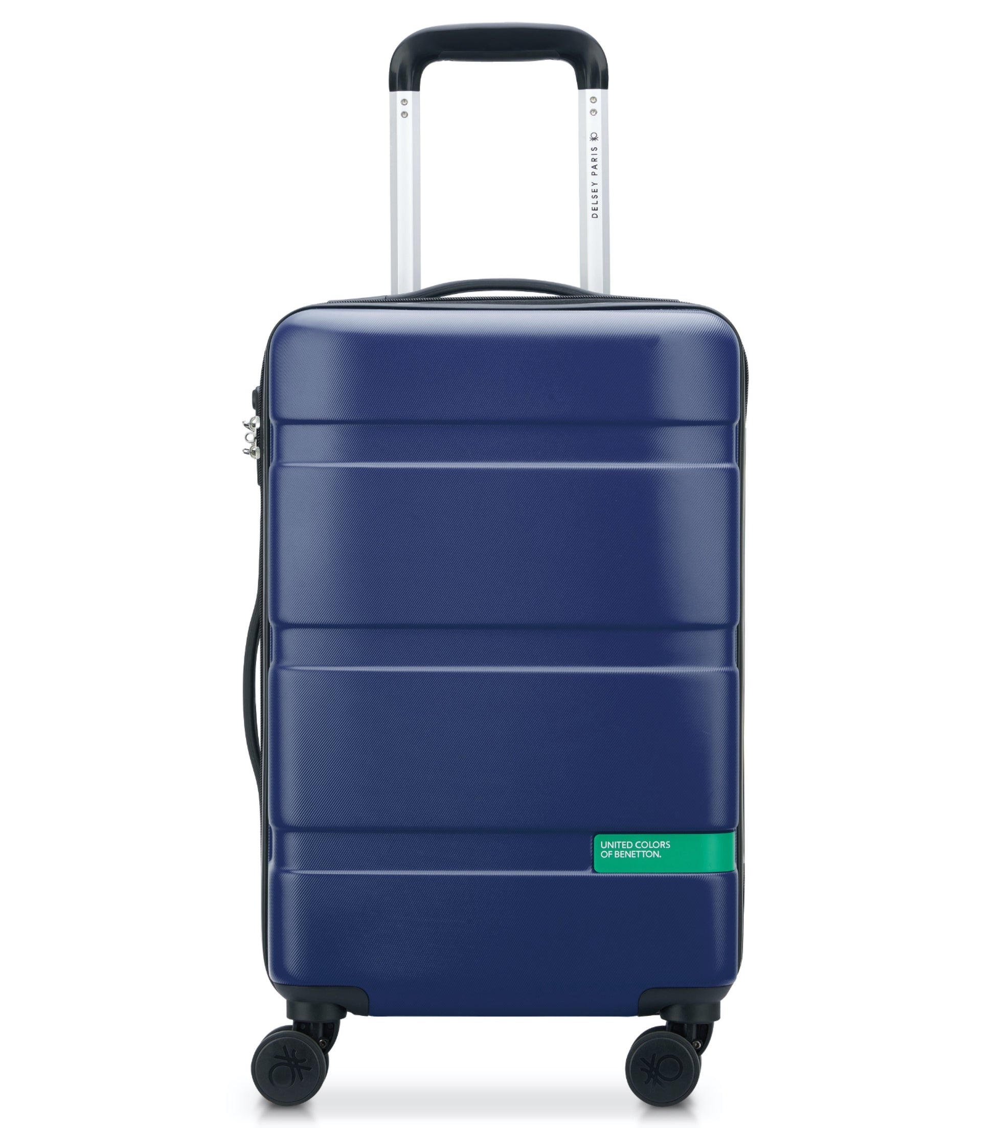 Delsey Benetton Now! 55 cm 4-Wheel Carry-on Case - Navy