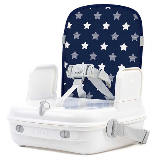 Benbat YummiGo Booster Seat and Storage Case - Navy Stars