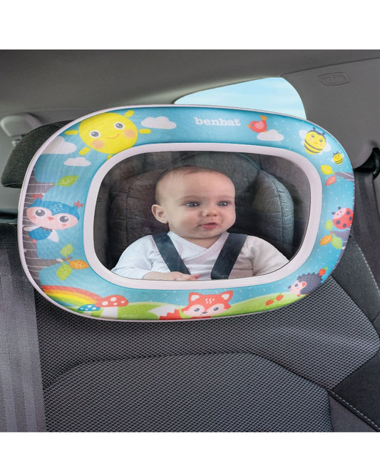 Benbat Night and Day Car baby Mirror - Forest Fun