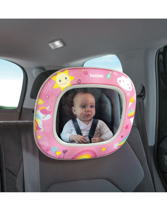 Benbat Night and Day Car baby Mirror - Magical Unicorn