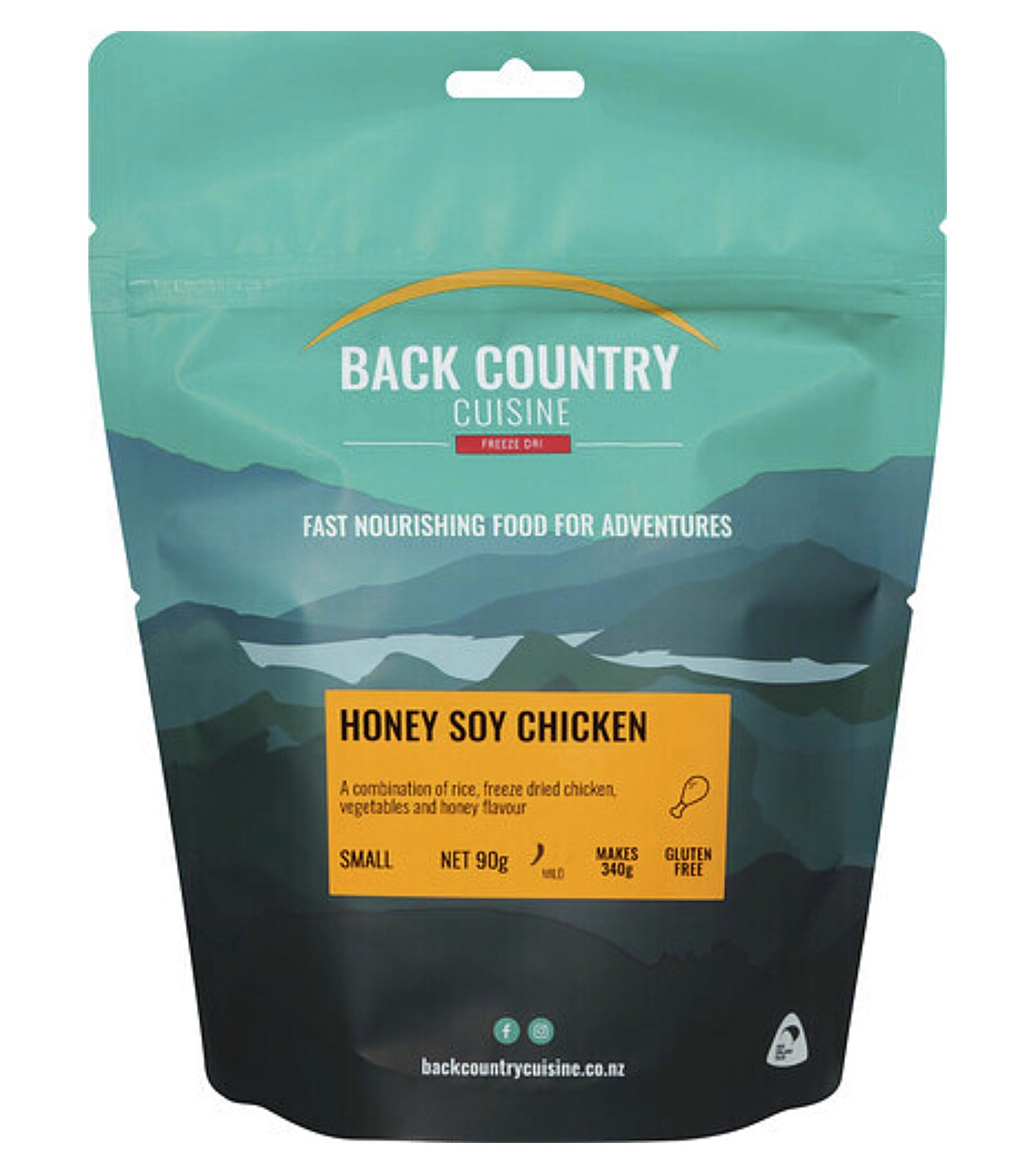 Back Country Cuisine : Honey Soy Chicken - Small Serve (Gluten Free)