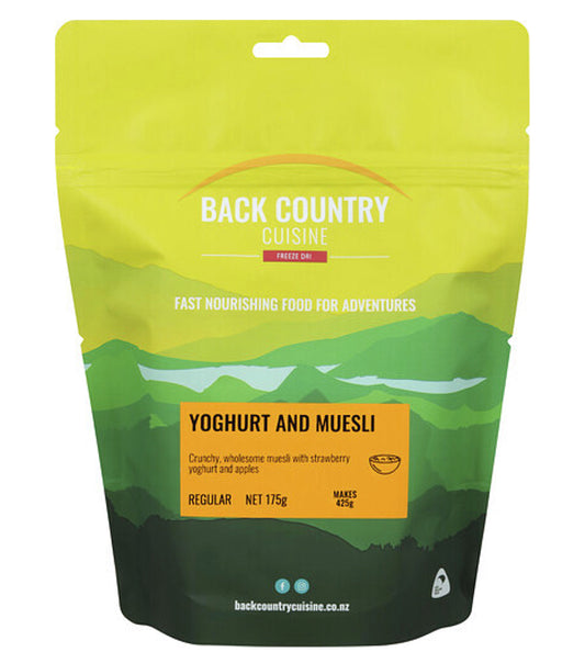 Back Country Cuisine : Yoghurt And Muesli - Regular Serve