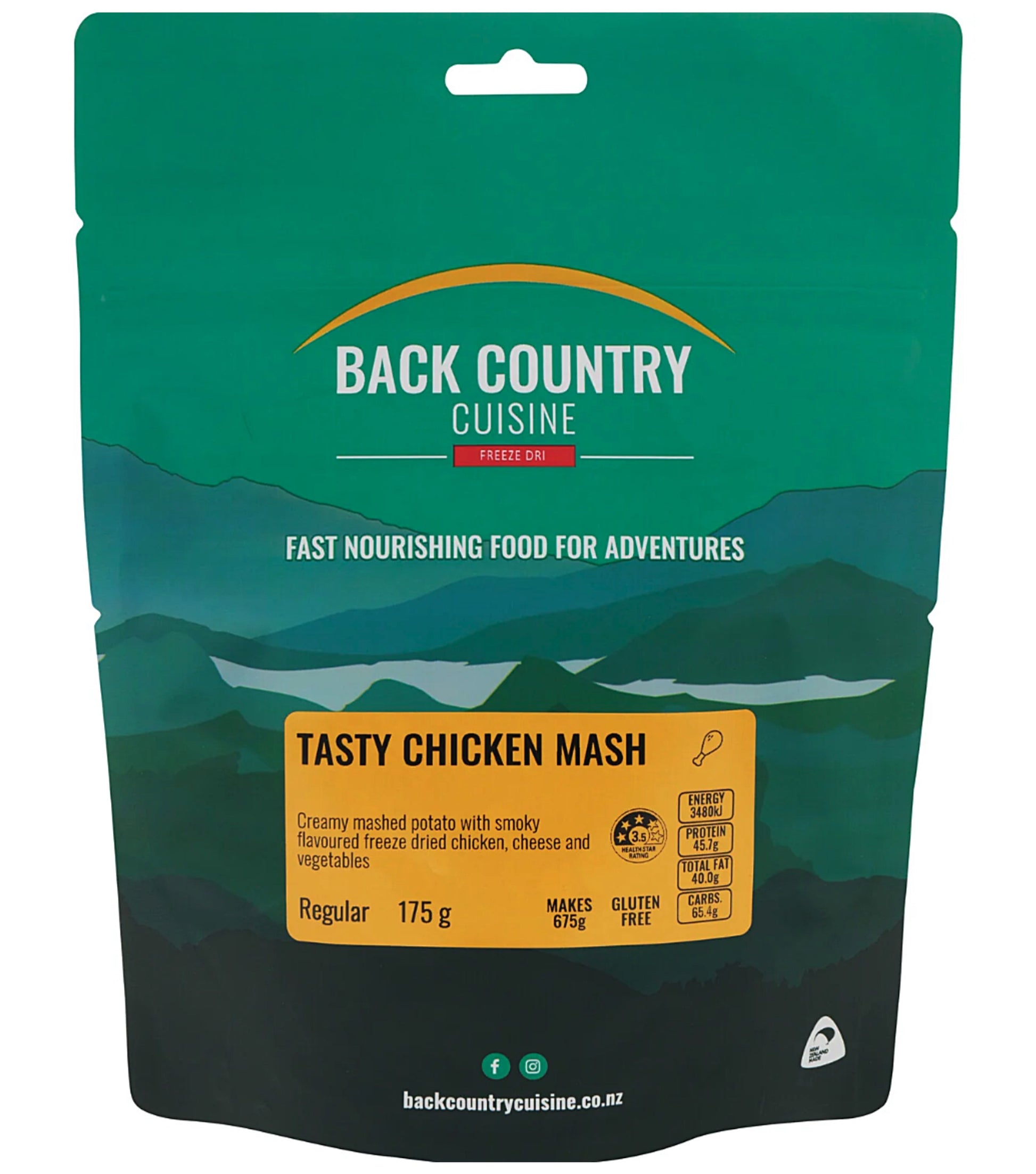 Back Country Cuisine Tasty Chicken Mash - Regular