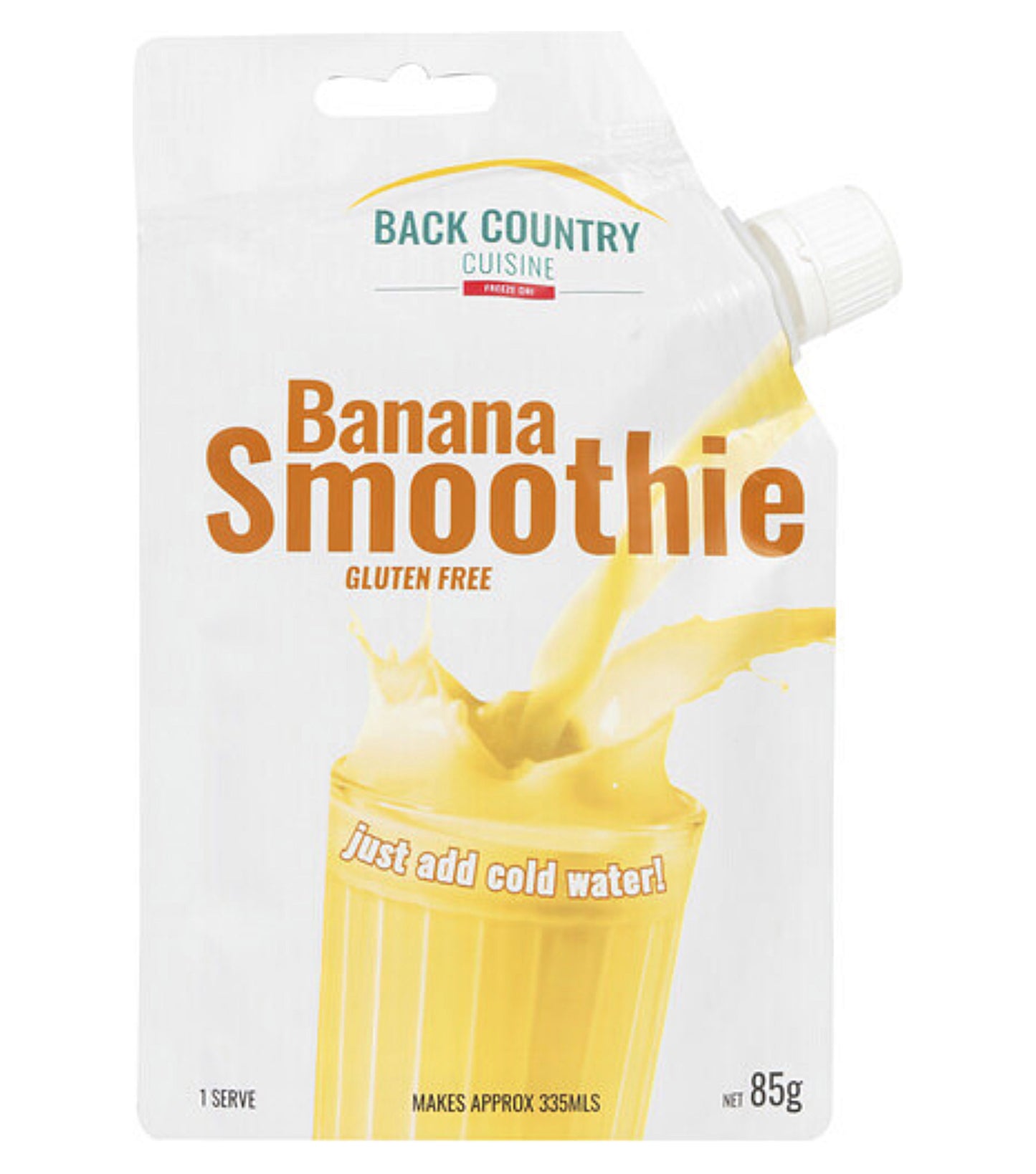 Back Country Cuisine : Banana Smoothie - Single Serve (Gluten Free) 