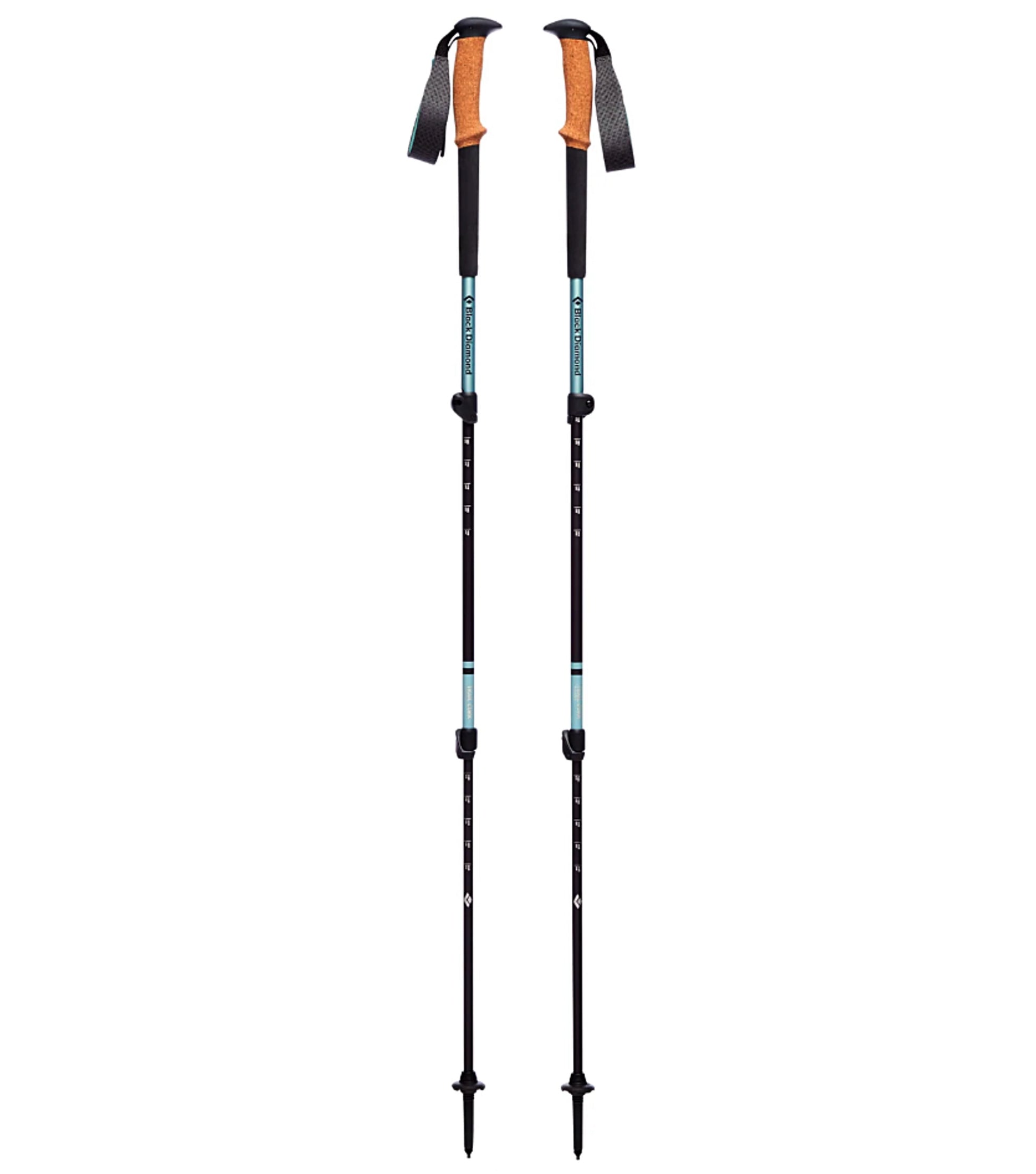 Black Diamond Women's Trail Cork Trekking Poles (100 - 125 cm) - Alpine Lake