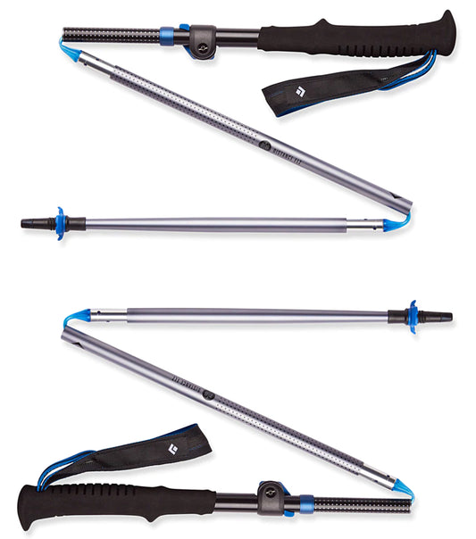 Black Diamond Distance Carbon Z Trekking Poles 110 cm - Ultra Blue