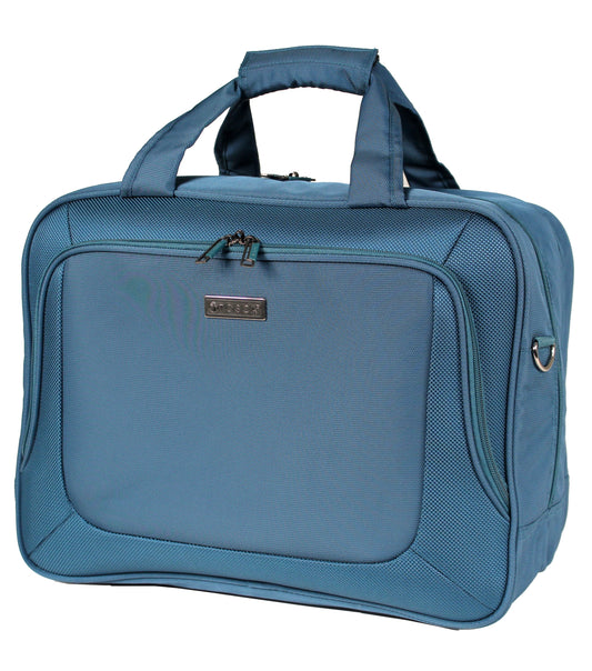 Tosca Gold Oakmont Laptop Tote Bag - Teal