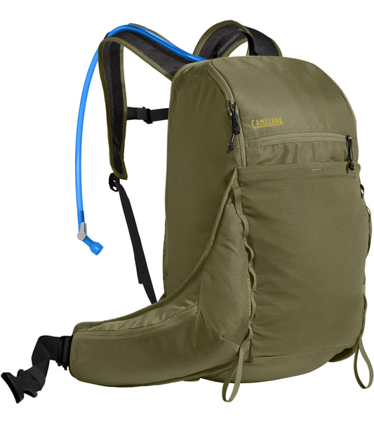 CamelBak Fourteener 26 - 3L Hiking Hydration Pack - Burnt Olive / Golden Palm