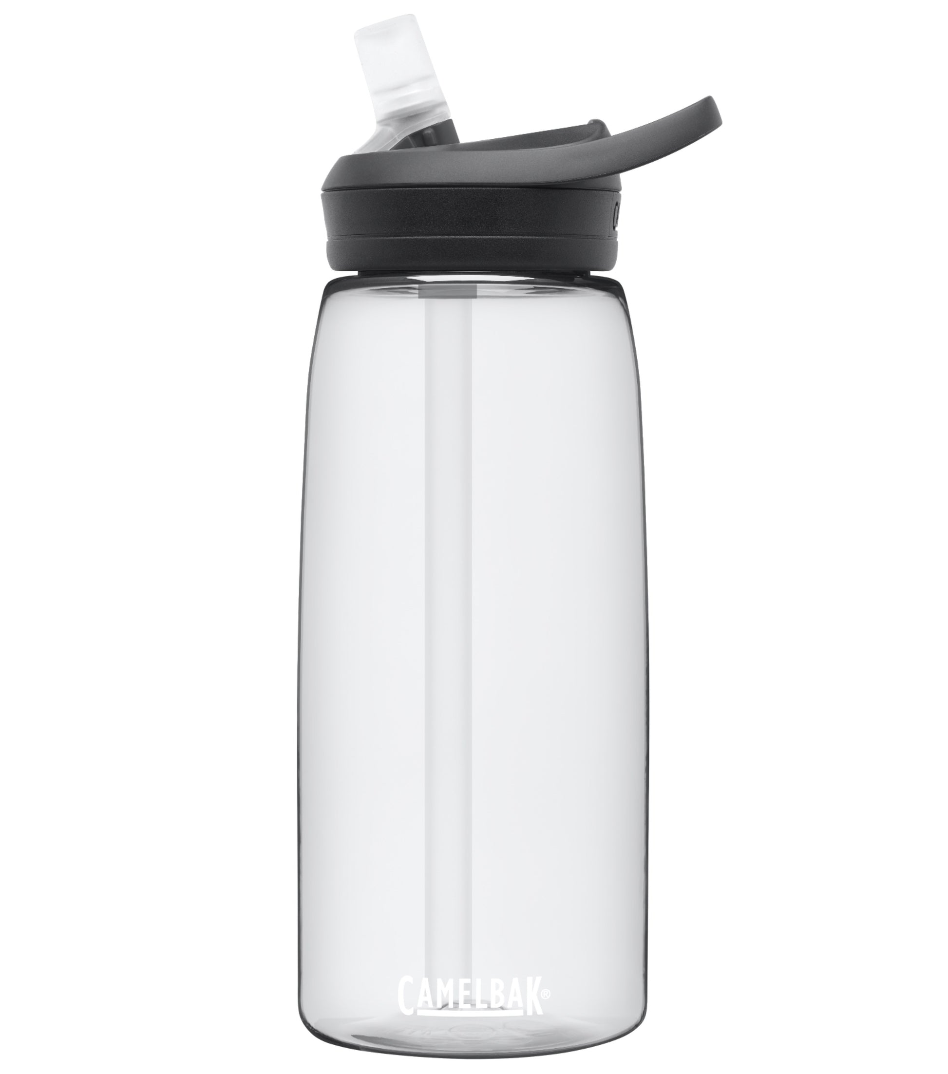 CamelBak Eddy+ 1L Drink Bottle - Clear (Recycled Material)