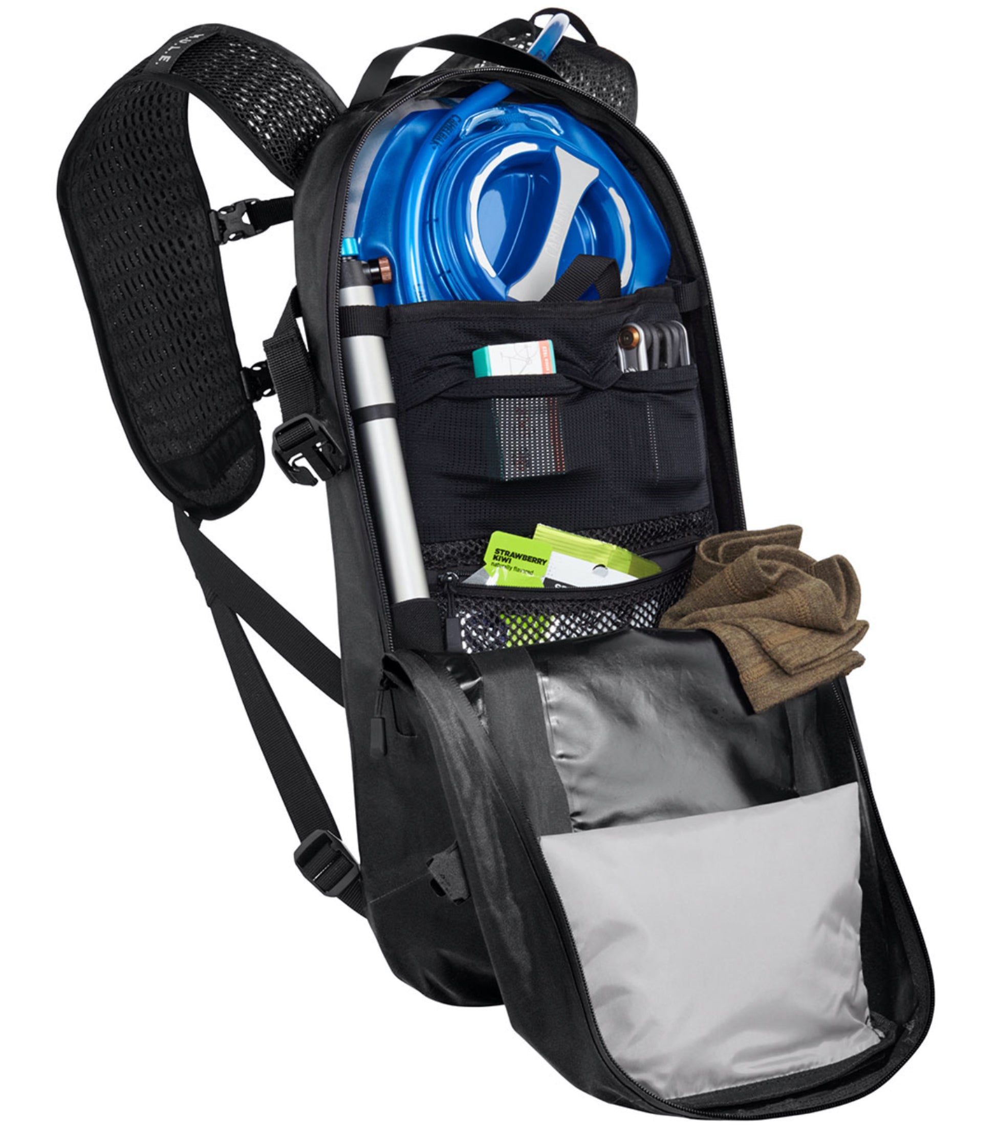 Includes 3 litre Crux hydration bladder