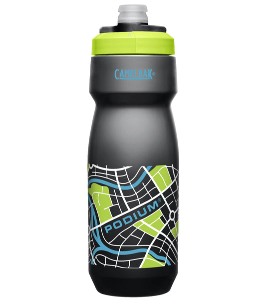 CamelBak Podium 700ml Drink Bottle - Grid Black