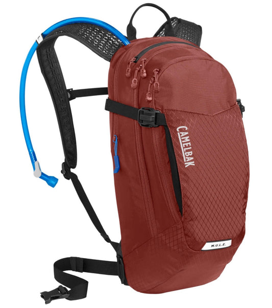 Camelbak M.U.L.E 12 - 3L Sports / Bike Hydration Pack - Fired Brick / Black