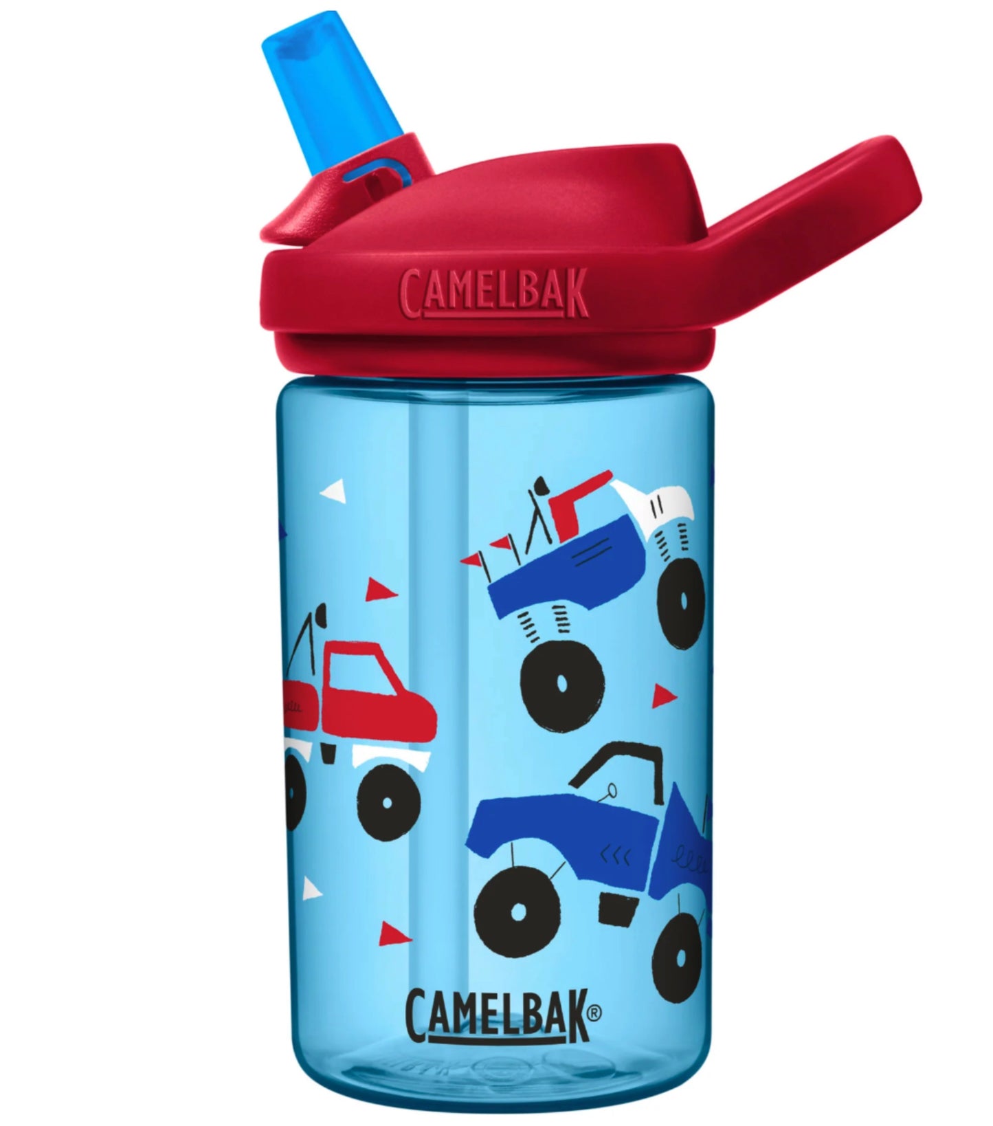 CamelBak Eddy+ Kids 400ml Drink Bottle (Tritan Renew) - Moto Rally