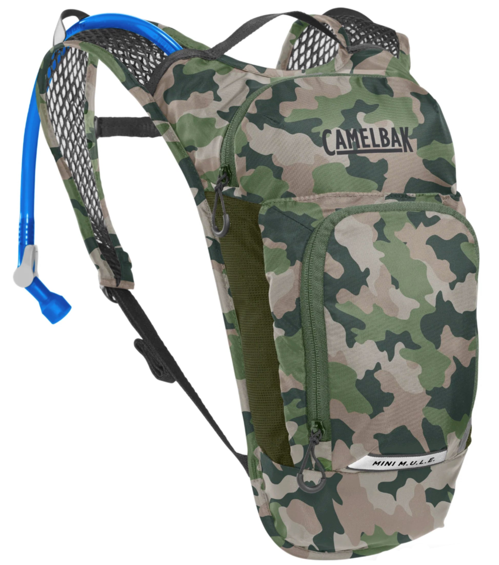 Camelbak Mini MULE 1.5L Kids Sports Hydration Pack - Camo