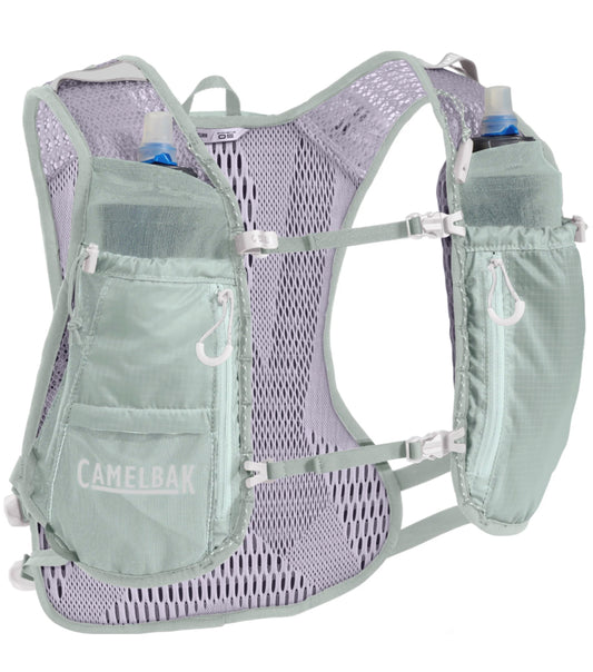 Camelbak Zephyr Pro Vest 1L Women's Running Hydration Pack - Sky Grey / Lavender Blue