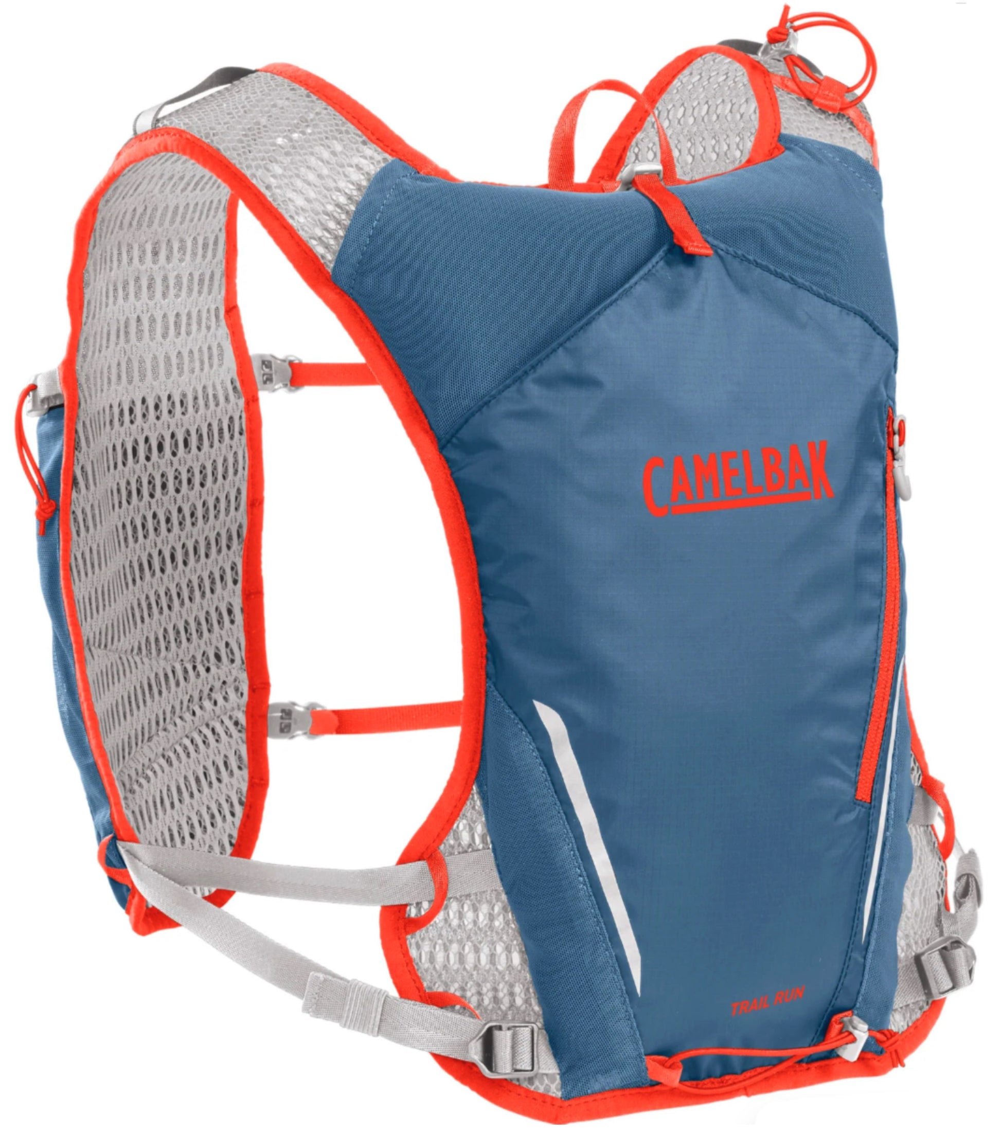 Camelbak Trail Run Vest 2 x 500ml Hydration - Captain's Blue / Spicy Orange