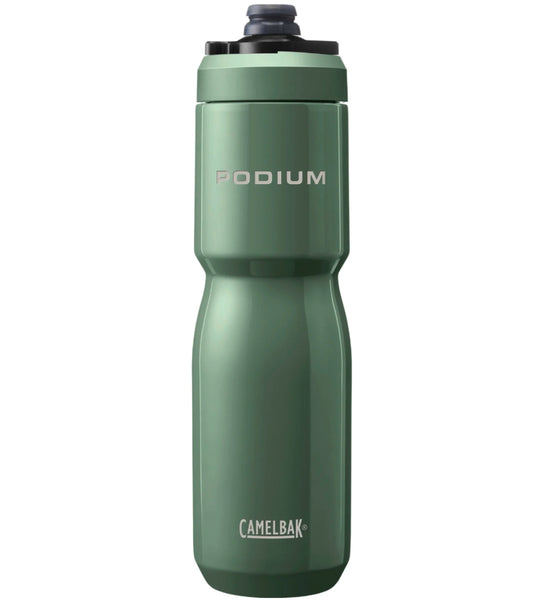 CamelBak Podium 650ml Insulated Stainless Steel Drink Bottle - Moss