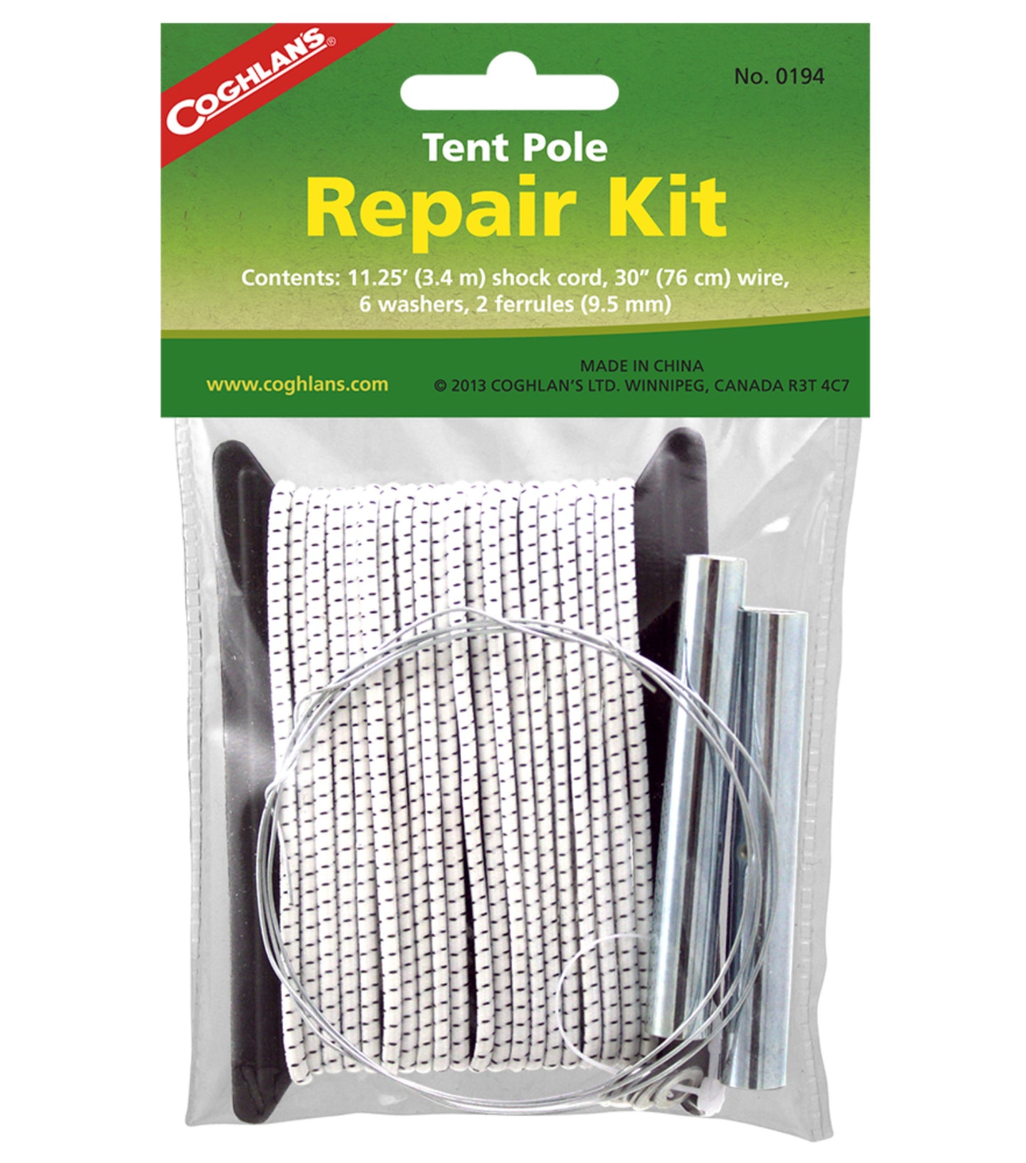 Coghlans Tent Pole Repair Kit 