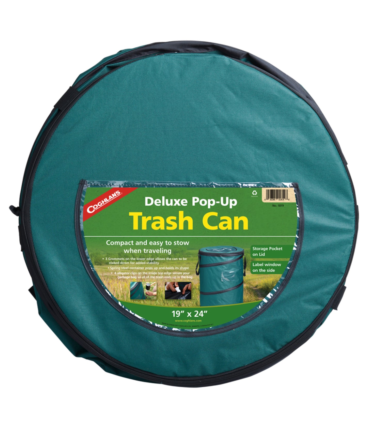 Coghlans Deluxe Pop-Up Trash Can