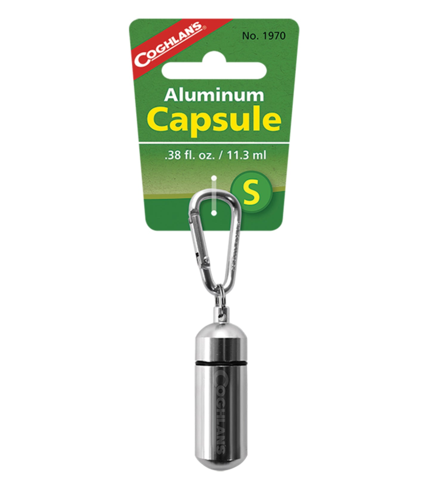 Coghlans Aluminium Capsule (Small) - Silver