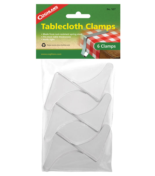 Coghlans Tablecloth Clamps - 6 Pack