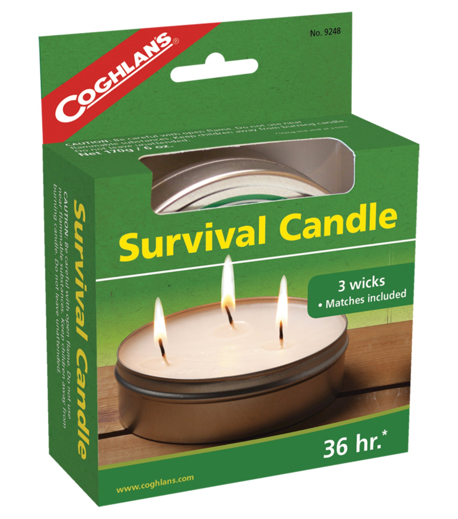 Coghlans 36 Hour Survival Candle