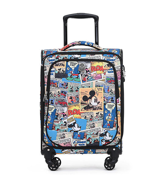 Disney Comic 50 cm 4 Wheel Carry-On Soft Case - Print