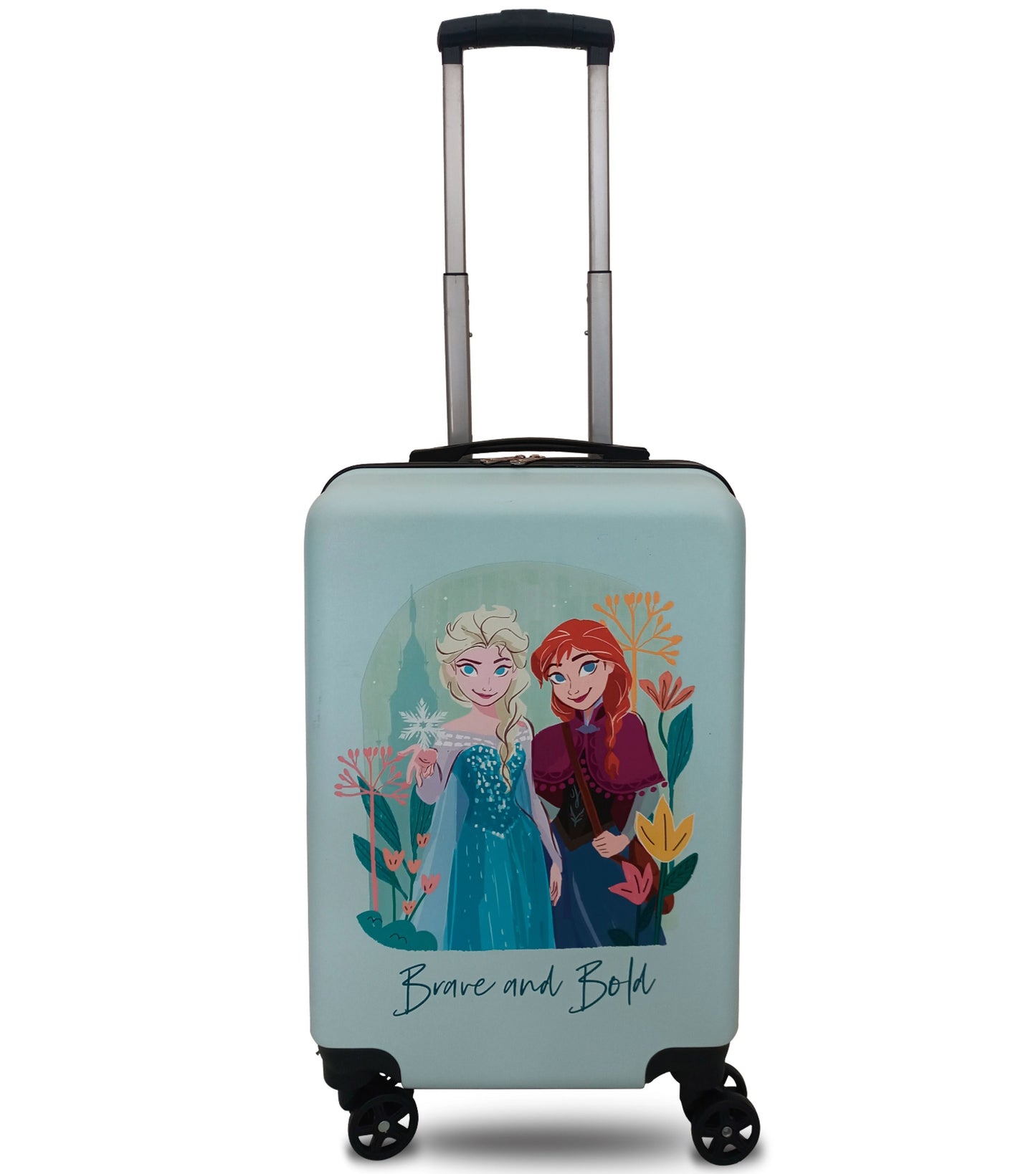 Disney Frozen 50 cm 4 Wheel Carry-On Luggage - Light Blue