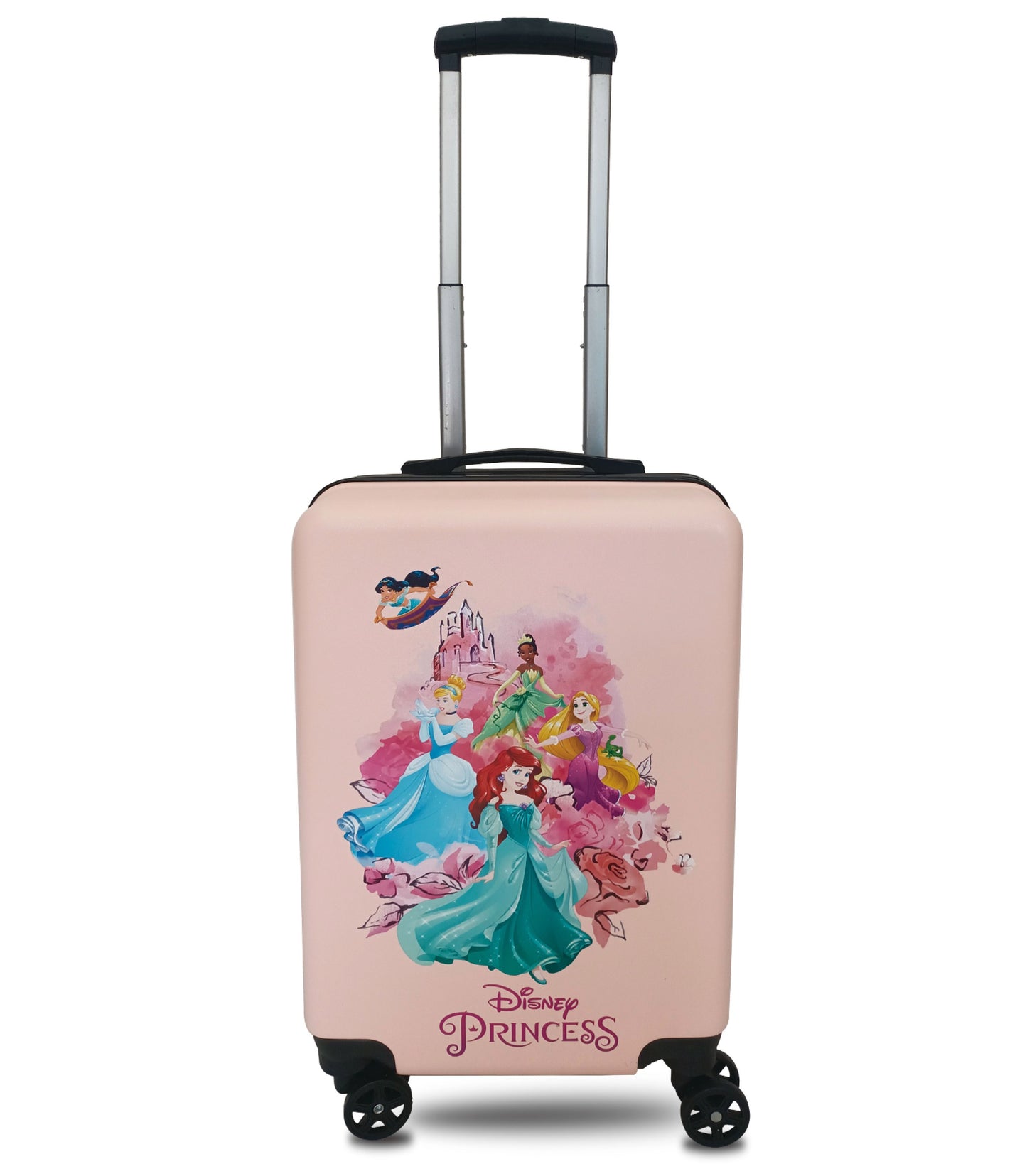 Disney Princesses 50 cm 4 Wheel Carry-On Luggage - Light Pink