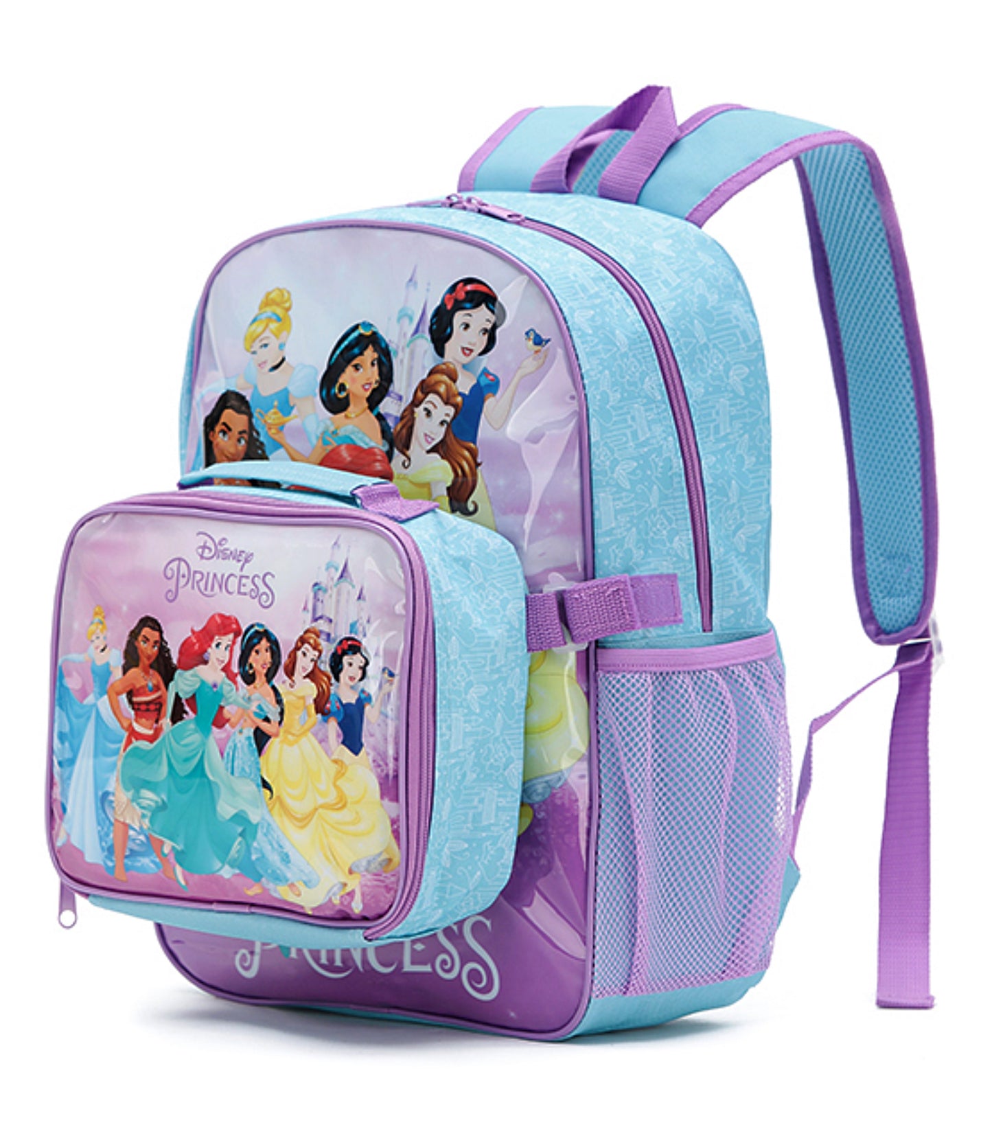 Disney Princesses 40 cm Backpack with Detachable Front Cooler Bag