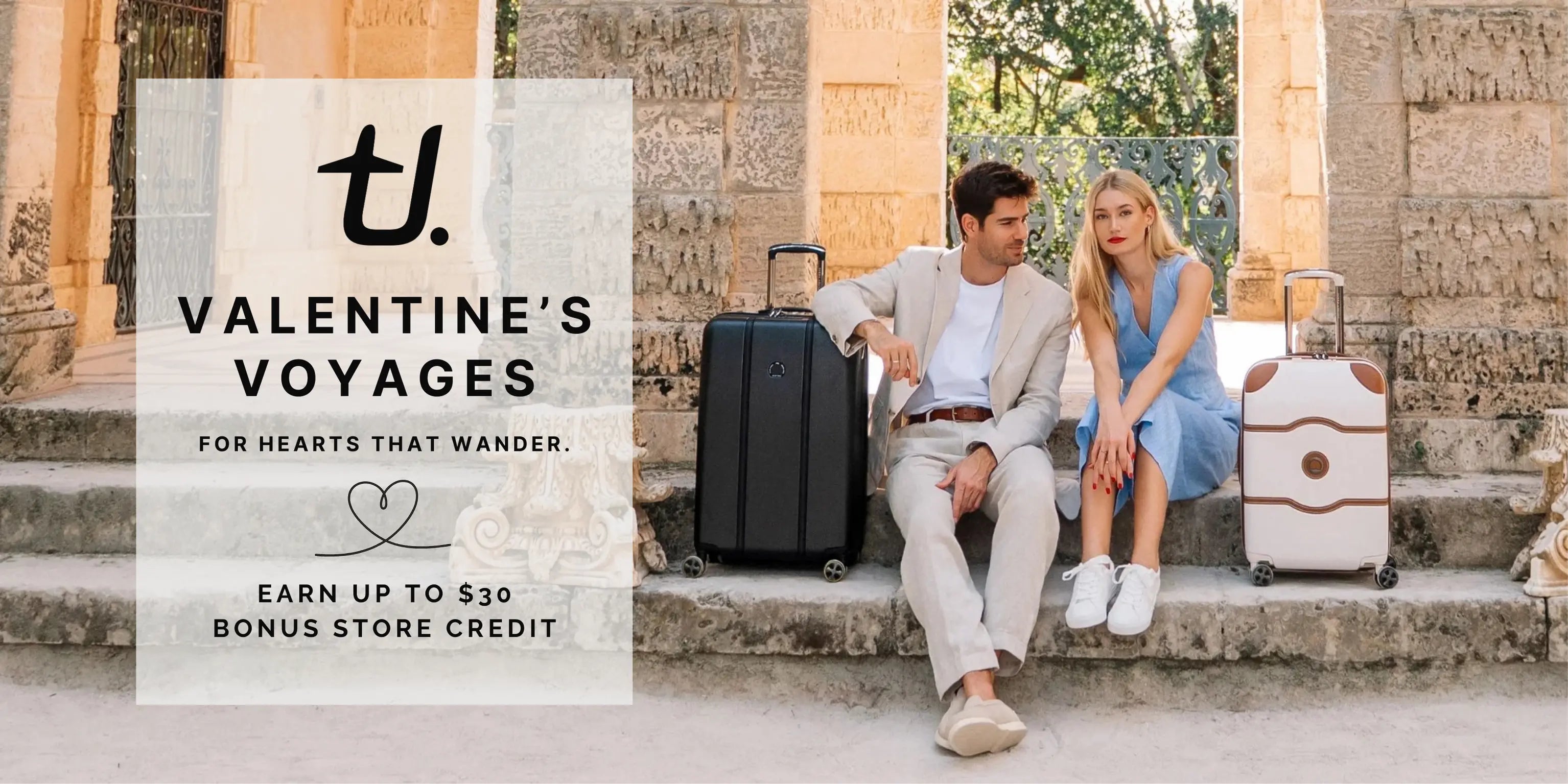 Shop Valentine's Day Luggage at Travel Universe