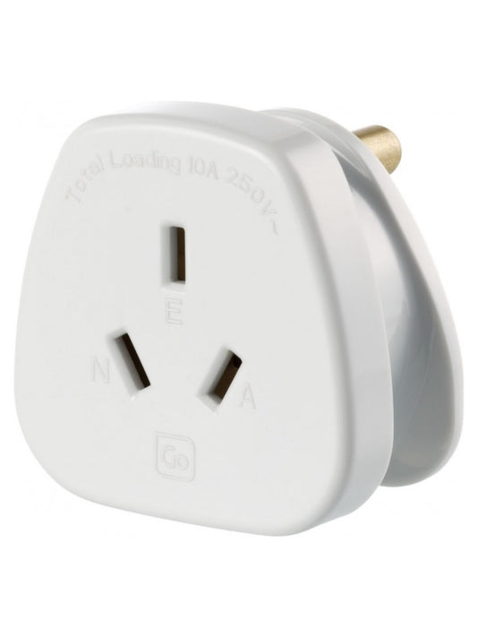 AU - NZ to Indian Adaptor (3 Pin) : Go Travel