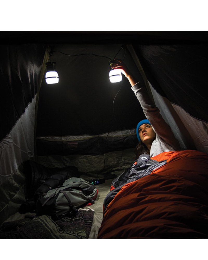 The Light-A-Life 350 is perfect for an outdoor camp or inside a tent