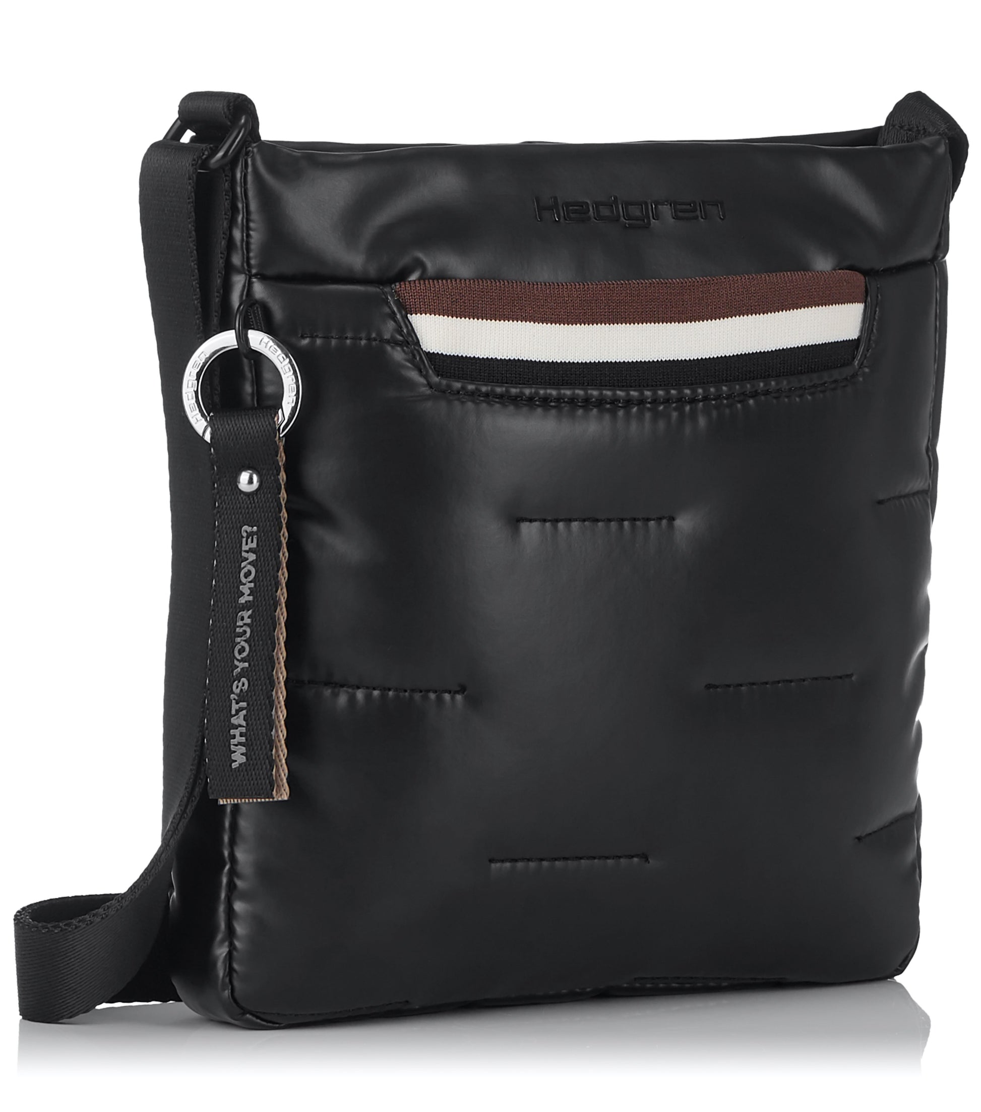 Hedgren CUSHY Vertical Crossbody Bag - Black