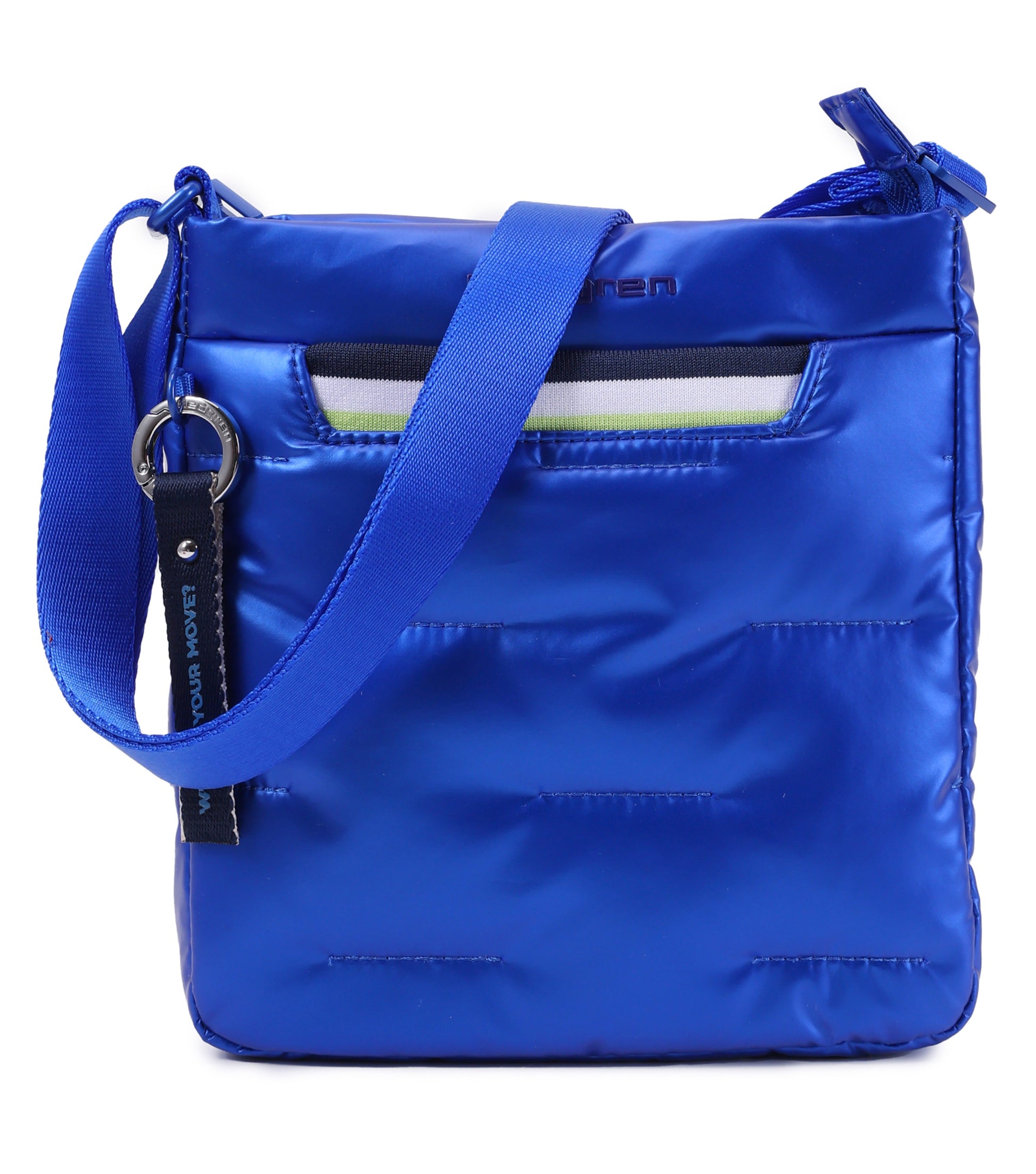 Hedgren CUSHY Vertical Crossbody Bag - Strong Blue