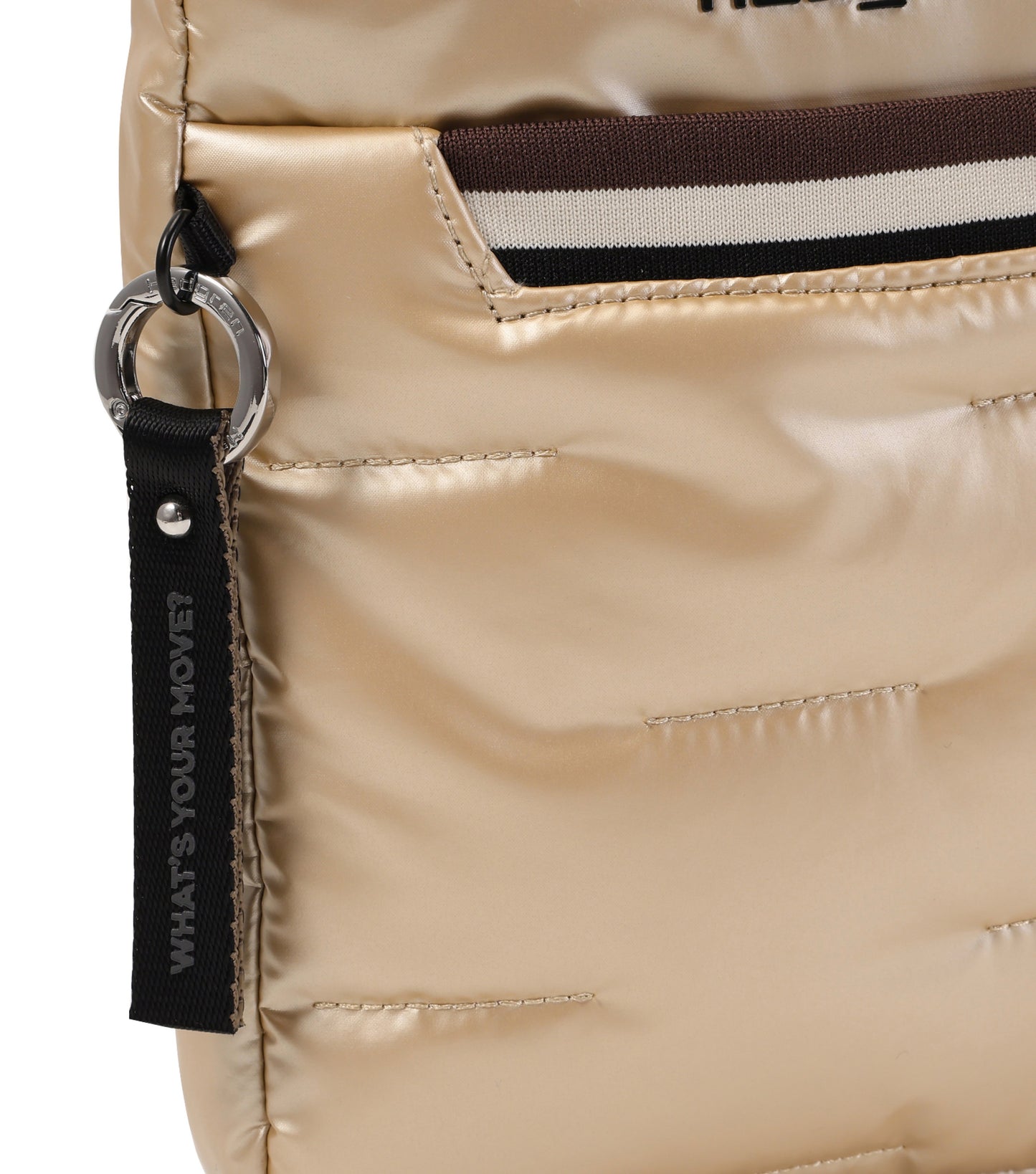 Hedgren CUSHY Vertical Crossbody Bag - Safari Beige