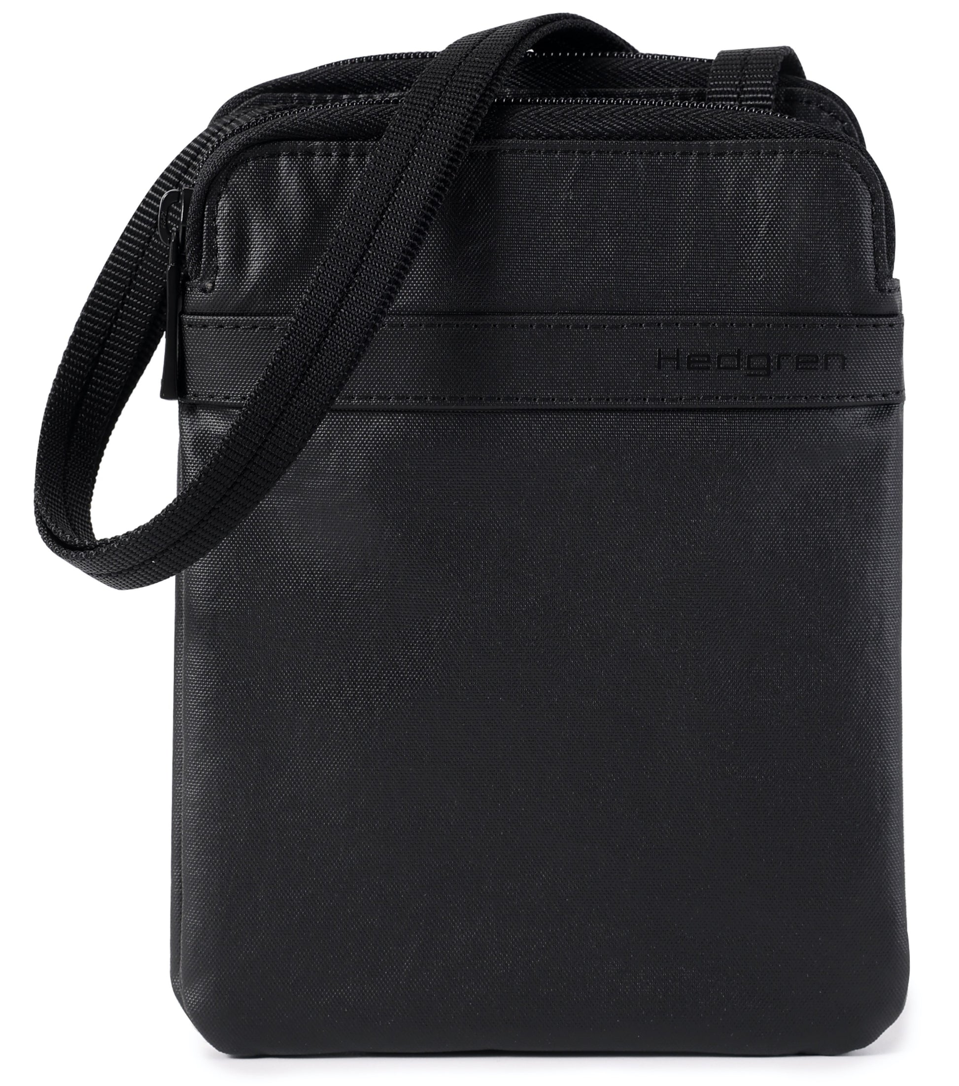 Hedgren Rupee RFID Passport Holder - Creased Black