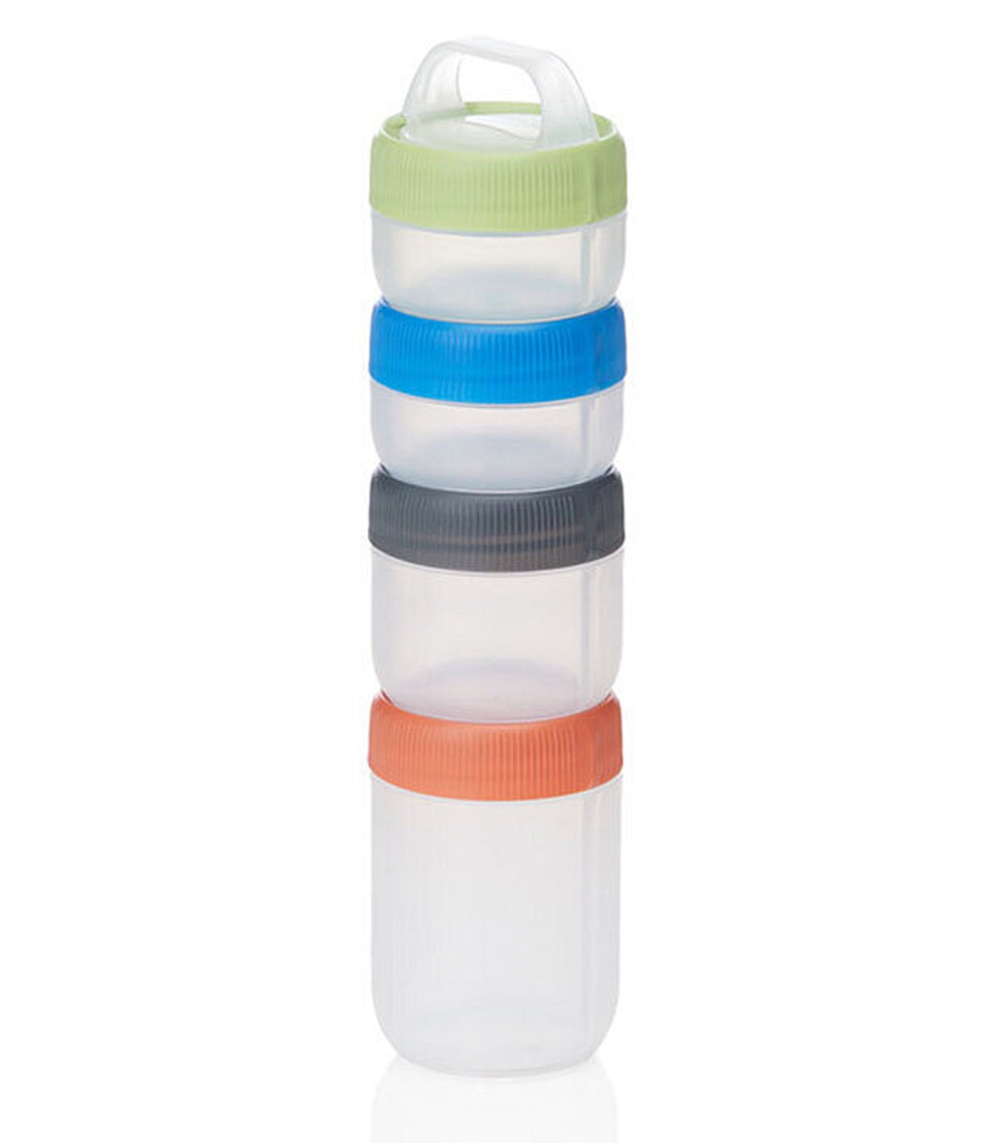 Humangear Stax Travel Containers (Small Size) - Clear / Spectrum