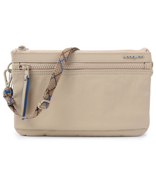 Hedgren Emma Crossbody Bag with RFID - Creased Safari Beige