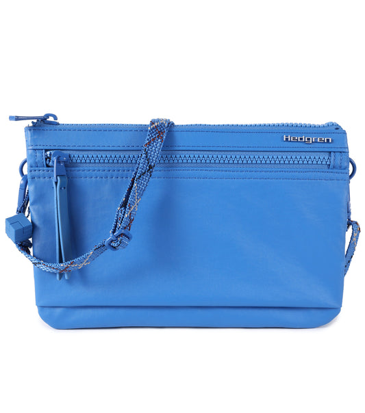 Hedgren EMMA Crossbody Bag with RFID - Creased Strong Blue