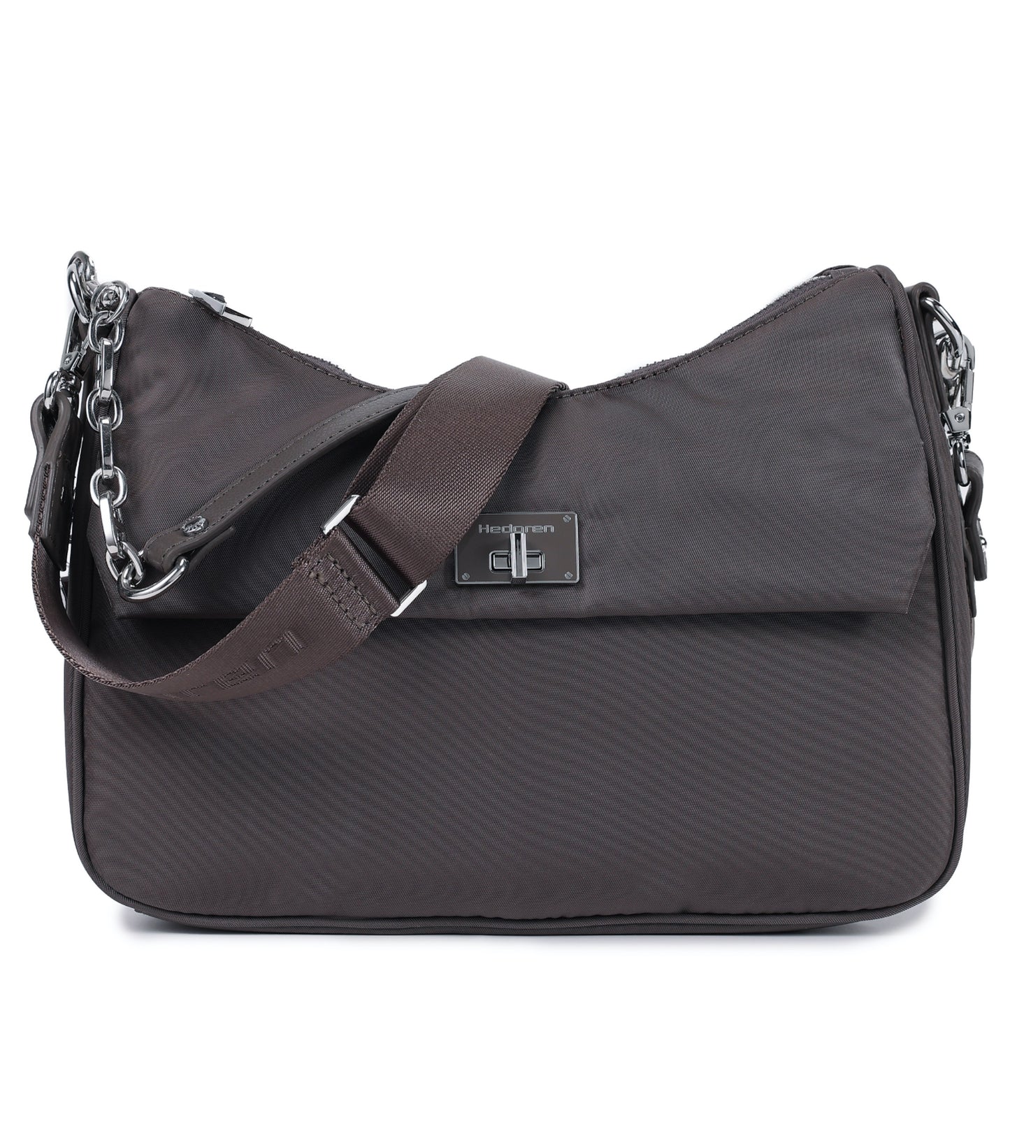 Hedgren Unity Hobo Crossover Bag with RFID - Fumo Grey