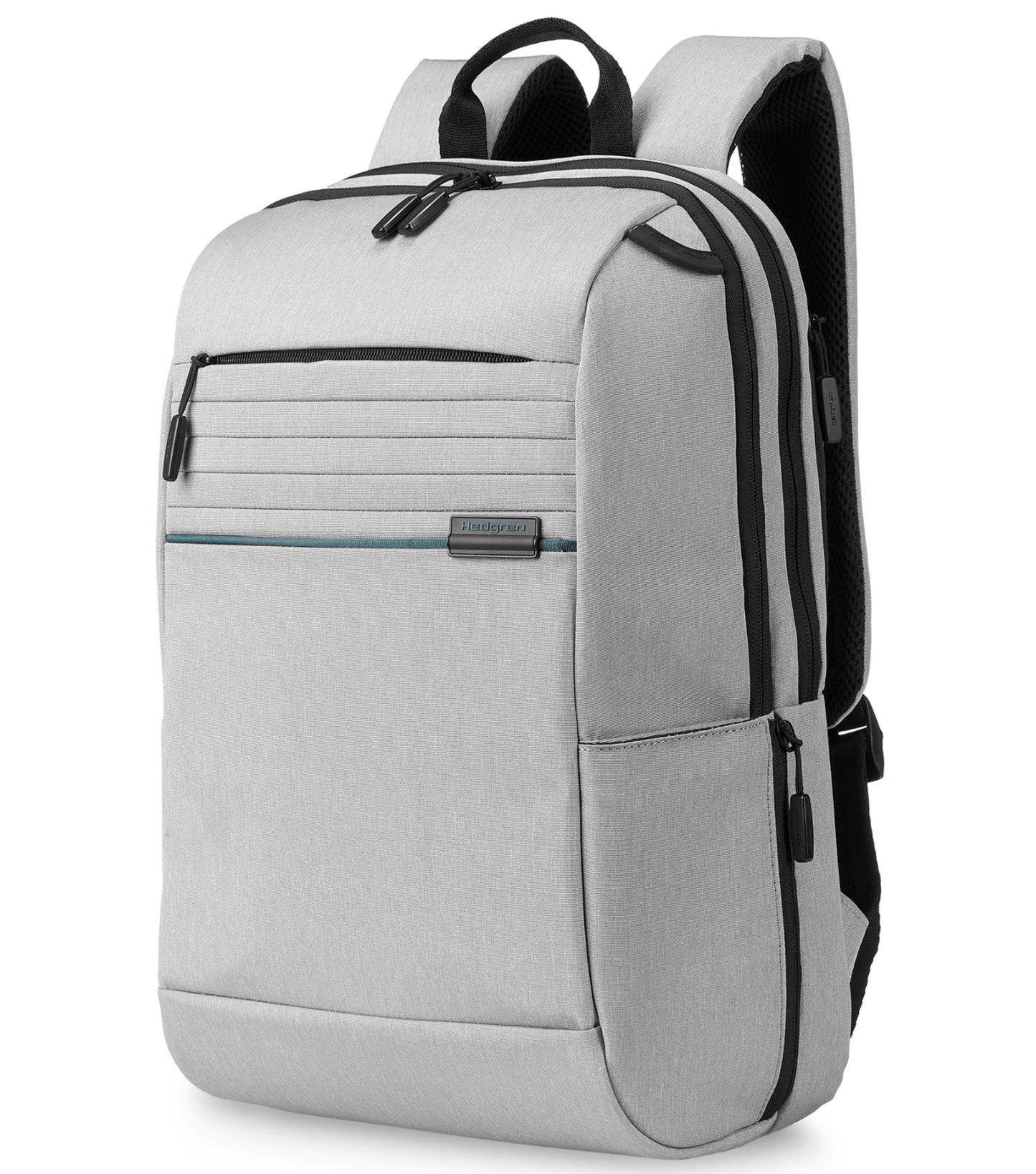 Hedgren DASH 15.6" Laptop Backpack with RFID Pocket - Silver